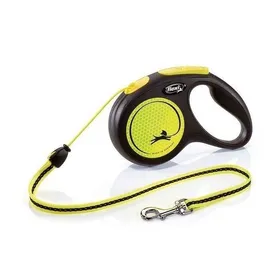 Comparer les prix de KERBL Laisse-corde Flexi GiantNeon M - Longueur : 5 m - Poids max : 20 kg - Pour chien
