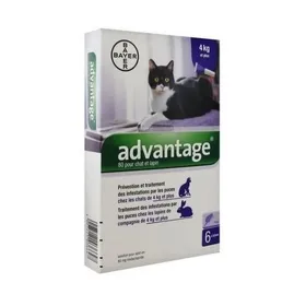 Meilleurs prix pour Pipette anti-puces - ADVANTAGE - Advantage 80 - Chat >4 kg - Lapin - Traitement et prévention