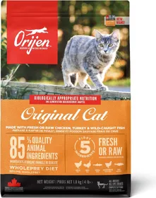 Comparer les prix de ORIJEN Cat Sans Céréales pour chat - 5,4kg