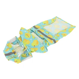 Meilleurs prix pour Veste de Pluie pour Animal de Compagnie Motif Caneton Imperméable Réfléchissant Réglable 4 Pattes à Capuche Imperméable pour Chiens de Petite et Moyenne Taille XXL