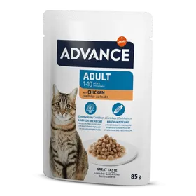 Meilleurs prix pour Advance Croquettes Au Poulet Pour Chatons Croquettes Humides Pour
