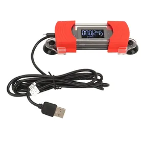Comparer les prix de Thermomètre numérique pour aquarium avec détection de la qualité de l'eau TDS Détection haute en temps réel Étanche black