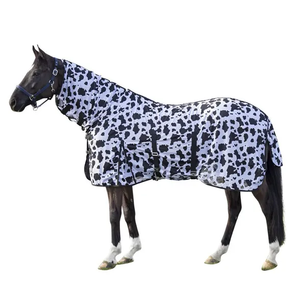 Couverture anti-mouches pour cheval avec couvre-cou HKM – photo 3