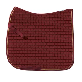 Meilleurs prix pour Eskadron Basics Cotton Gold Tapis de selle - Taille P - Rouge