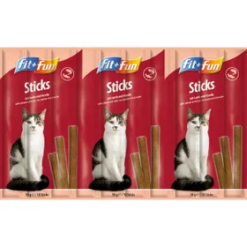 Meilleurs prix pour FIT+FUN Sticks 25 x 10 pièces Saumon et truite