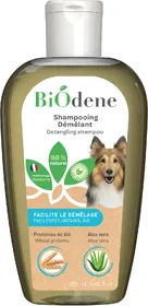 Comparer les prix de Biodene Shampooing démêlant Bio pour chien Francodex - Lot de 2x 250ml