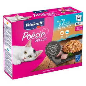 Comparer les prix de Vitakraft Poitrine DéliSauce Pouch Dinde et saumon