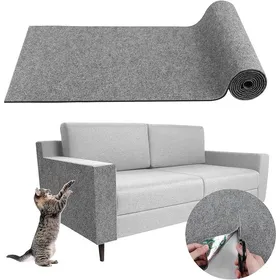 Meilleurs prix pour Griffoir Chat Canap- Protection Canap Anti-Griffe DIY - Remplacement de la Tour Chat (Gris Clair 40X200cm)