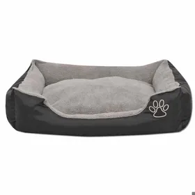 Comparer les prix de CONFORTHA®Lit pour chiens avec coussin rembourré Taille S Noir - Article pour animaux (7688)