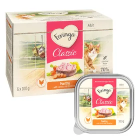 Meilleurs prix pour Feringa Classic Meat Menu volaille - Pâtée pour chat