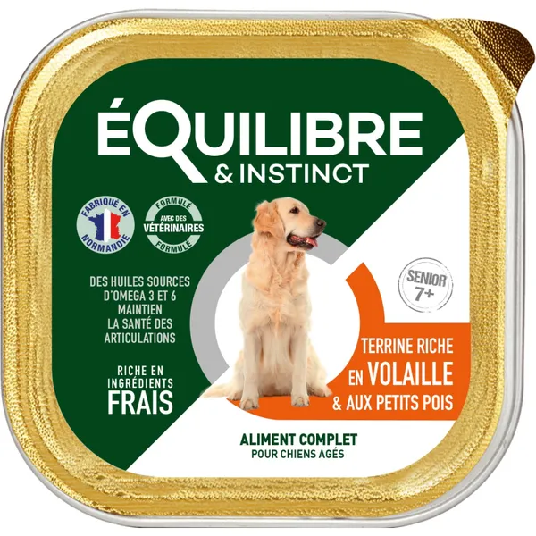 Terrine chien âgé riche en volaille – photo 2