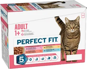Meilleurs prix pour 24 x 85 g  Perfect Fit lot mixte - nourriture humide pour chat
