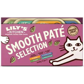 Meilleurs prix pour Lily’s Kitchen Smooth Pate Selection pour chats, lot mixte (4 variétés), nourriture humide pour chats