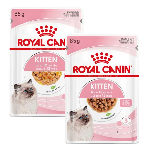 24x85g Royal Canin Kitten en sauce - Pâtée pour chat – photo 2