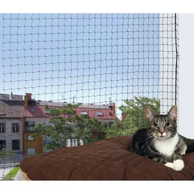 Comparer les prix de Filet de protection - ANIMALLPARADISE - 4 x 3 m - Noir - Résistant aux UV - Maille 3 x 3 cm
