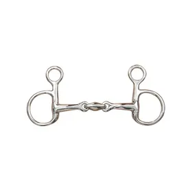 Meilleurs prix pour Mors baucher double brisure pour cheval T de T