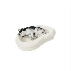 Meilleurs prix pour Lit pour chien VERCART forme nuage M 80 x 40 cm, mousse 18 cm, base antidérapante