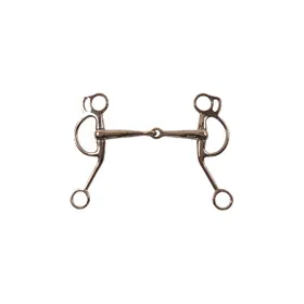 Meilleurs prix pour Mors western snaffle pour cheval à joues relâchées en acier inoxydable Pool's