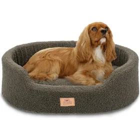 Meilleurs prix pour Corbeille en bouclette pour chien - Vert Dandy 80' - L : 46x65x17cm