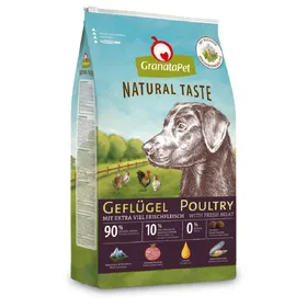 Comparer les prix de Lot GranataPet Natural Taste 2 x 12 kg pour chien - volaille (2 x 12 kg)
