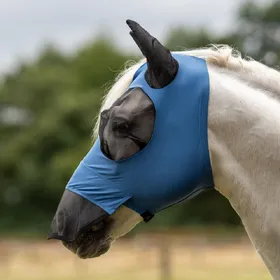 Comparer les prix de Busse Masque anti-mouches Twin Fit Flexi Plus - Taille P - Bleu
