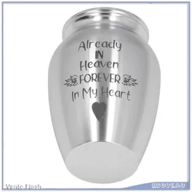 Meilleurs prix pour VGEBY Pet Memorial Dog Keepsake Urns Stainless Steel Tiny Urn Cremation Small