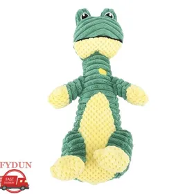 Comparer les prix de FYDUN Jouet en peluche pour chien (Girafe) Jouet Grinçant Pour Chien Jouet En Peluche En Forme animalerie jouet Girafe Grenouille
