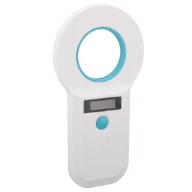 Comparer les prix de Scanner de puces pour animaux de compagnie, lecteur de médailles pour animaux, interface USB, reconnaissance de puces électroniques à 15 chiffres pour chats et chiens 128 blanc
