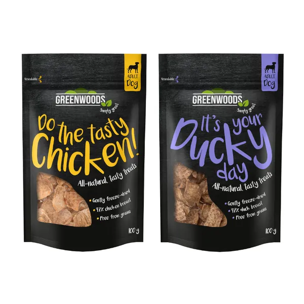 Nuggets poulet pour chien Greenwoods - Friandises pour Chien – photo 2
