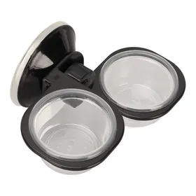 Comparer les prix de Bol d'Alimentation Eau Reptile Multifonctionnel Double Fixé Récipient à Eau Suspendu pour Reptiles pour Maison Jardin Ferme Type 2