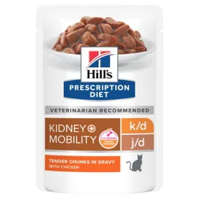 Comparer les prix de Hill's Prescription Diet Feline k/d au poulet 12x85 g