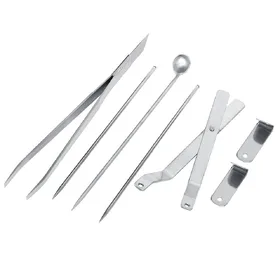 Comparer les prix de Kit d'outils à couteau pour capon de poulet en acier inoxydable Instrument vétérinaire pour volaille pour poulet white