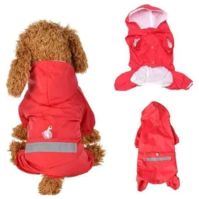 Comparer les prix de Veste pour chien taille L, imperméable pour chien avec capuche, imperméable, coupe-vent, imperméable, veste pour chien double