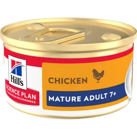 Meilleurs prix pour Hill’s Science Plan Sterilised Mature Adult poulet mousse pour chat mature stérilisé - Lot de 4x 12x85g
