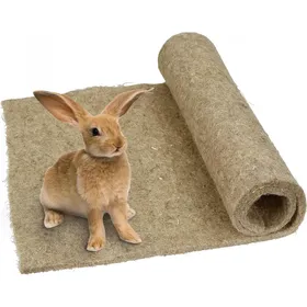 Meilleurs prix pour Tapis pour rongeur en chanvre - Lot de 3x 40x100cm