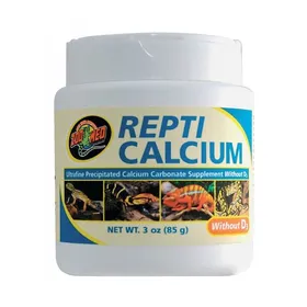 Comparer les prix de Zoomed - Complément de Calcium sans D3 Repticalcium pour Reptiles - 85g