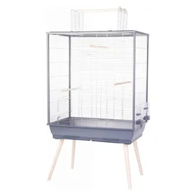 Comparer les prix de Zolux NEOLIFE 80 XL Cage  oiseaux grise, Cage + enclos