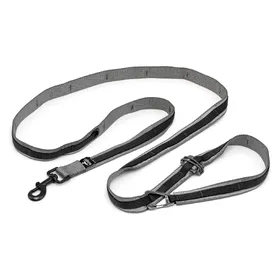 Meilleurs prix pour Laisse mains libres - KURGO - QUANTUM - 6 positions - 120 à 180 cm - Noir