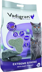 Meilleurs prix pour Litière pour chat Clump extreme strong parfumé Baby Powder 12L - Lot de 2x 12L