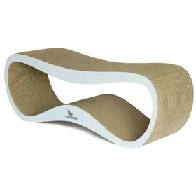 Meilleurs prix pour MyKotty Griffoir pour chats LUI 75 x 25 x 25 cm Blanc 3081