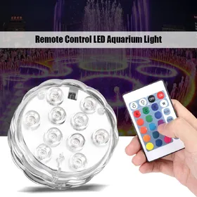 Comparer les prix de Lumière LED submersible et étanche à télécommande, changement de couleur, décoration d'aquarium