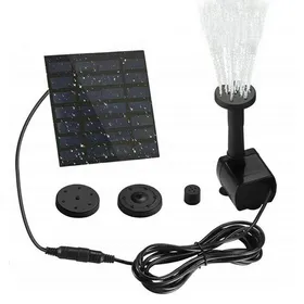 Comparer les prix de INF Fontaine à eau avec cellules solaires et 4 têtes d'arrosage