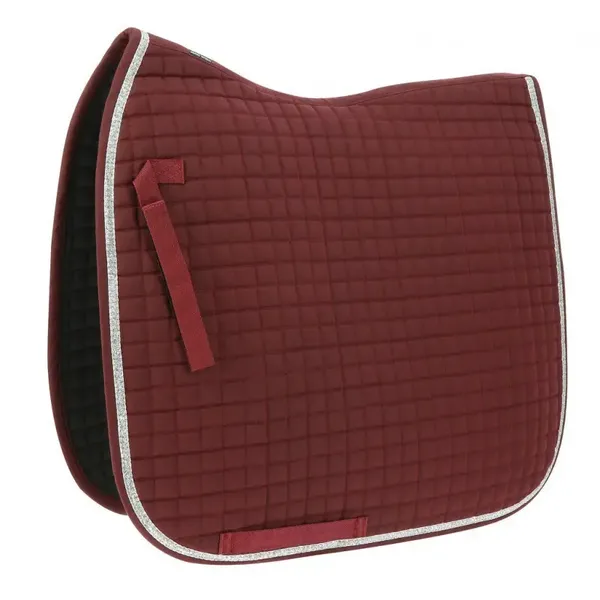 Tapis de selle pour cheval Riding World Girly - bordeaux - cheval/dressage – photo 2