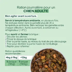 Meilleurs prix pour Sauce au poulet & aux olives Chien - 190g - ÉQUILIBRE & INSTINCT
