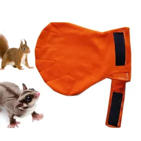 Meilleurs prix pour Gants anti-morsure, sacs à miel, écureuils, écureuils volants, hamsters, chaleur pour animaux de compagnie, résistance aux griffures, bain, fournitures pour animaux de compagnie red