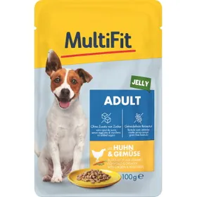 Meilleurs prix pour MultiFit Adult Pouch Jelly 24x100 g