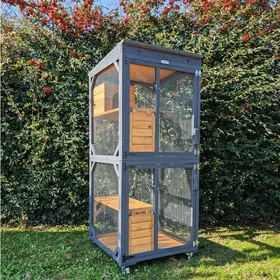 Meilleurs prix pour Catio Balcon Modulable Pour Chat Version 1 - Katventure