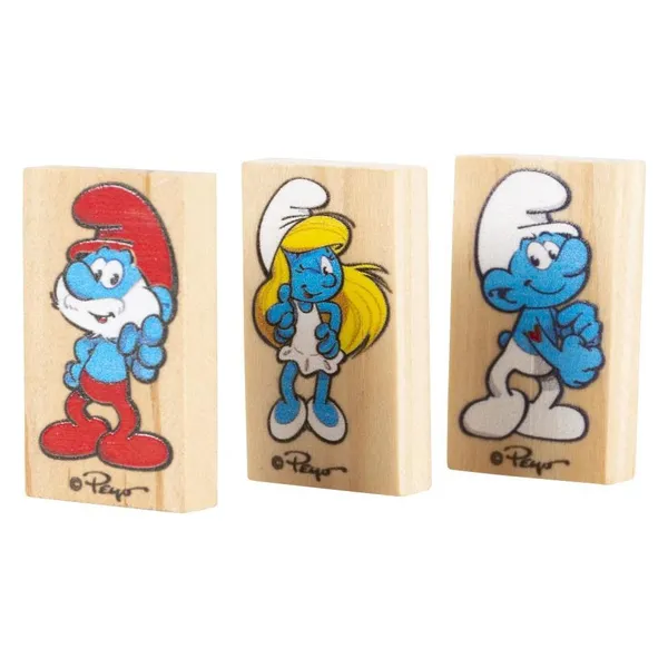 Jouet pour rongeurs dominos Smurfs Duvoplus Les Schtroumpfs – photo 2