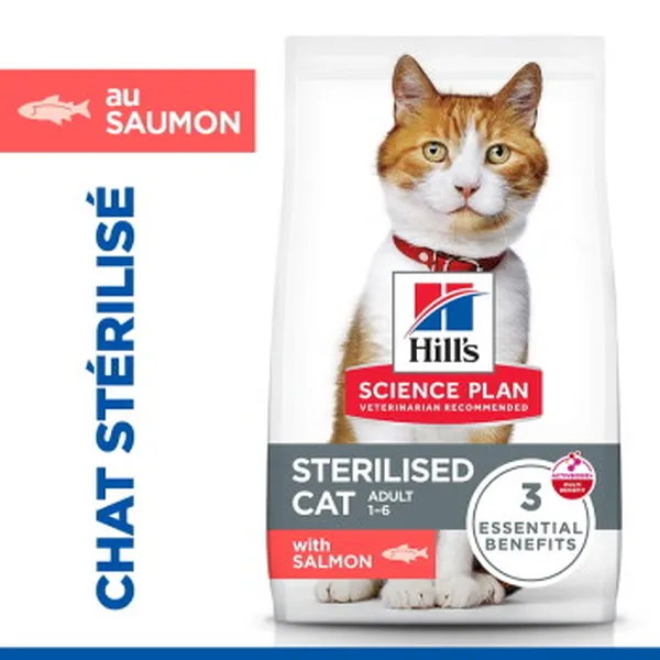 Hill's Science Plan Croquettes pour chat, Adult, Sterilised 1,5kg – photo 2