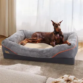 Meilleurs prix pour Panier Orthopédique pour Grand Chien XXL Coussin Chien Dehoussable et Lavable 120cm Lit Canape pour Chien Grande Taille